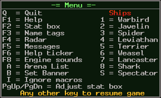 Ship Selection